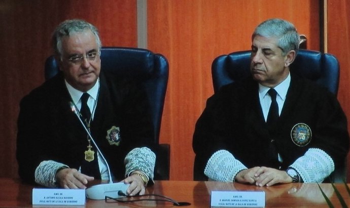 El Nuevo Presidente De La Audiencia De Málaga, En Su Toma De Posesión