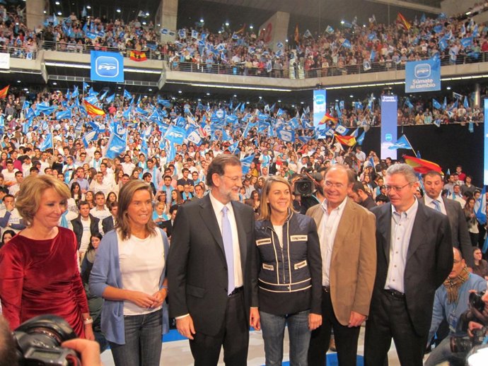 Mitin De Cierre De Campaña Del PP En Madrid