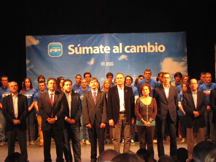 Acto De Cierre De Campaña Del PPCV En Castellón