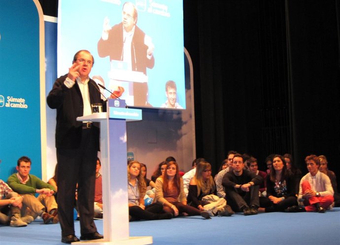 El Presidente De La Junta De Cyl, En El Último Mitin De Campaña Del PP