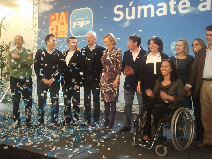 Cierre De Campaña Del PP-PAR En Zaragoza