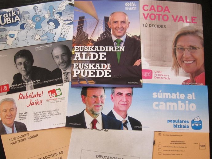 Candidaturas Electorales En Euskadi.