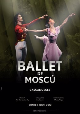 Cartel De 'El Cascanueces' Del Ballet De Moscú