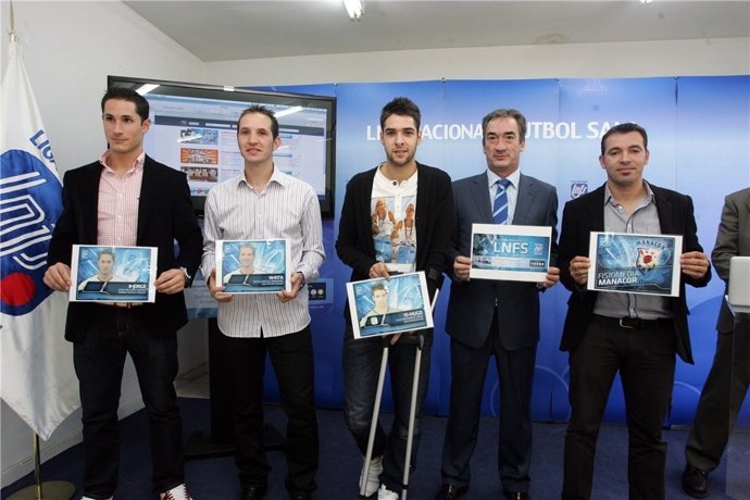 Presentada La Colección De Cromos Digitales De La LNFS