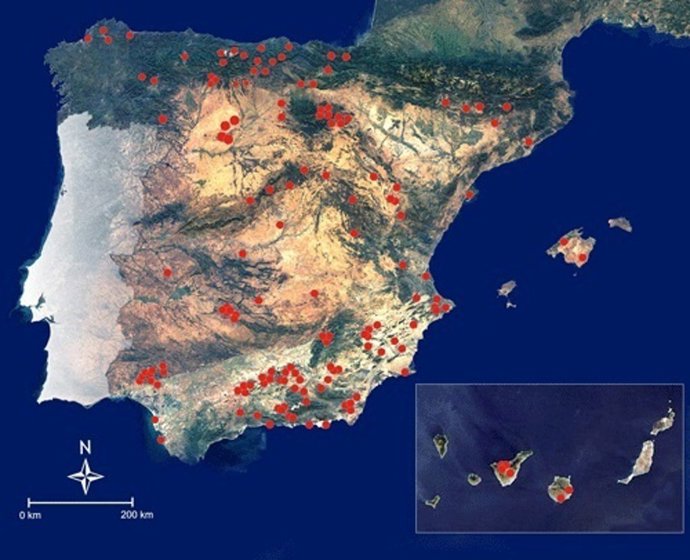 Mapa De Global Geosites