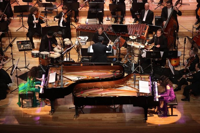 Las Hermanas Labèque En El Concierto Grabado En Enero Para Deutsche Grammophon
