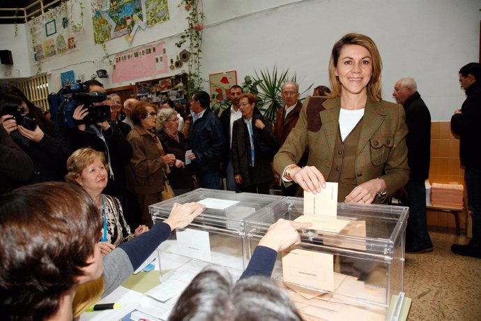 Cospedal Vota