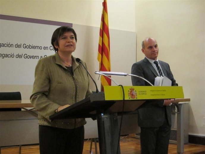 La Delegada Del Gobierno En Catalunya, Montserrat Garcia