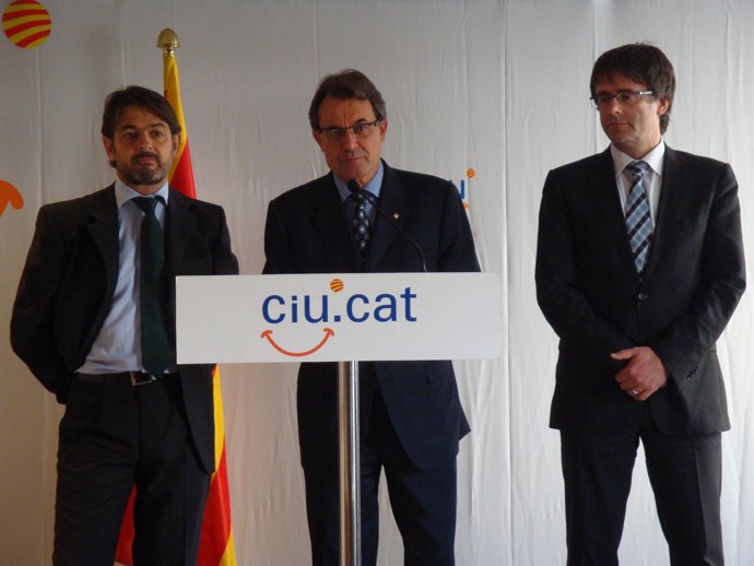 Oriol Pujol, Artur Mas Y Carles Puigdemont