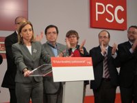 AV.- 20N.- Chacón afirma que el PSOE se sobrepondrán a la derrota y agradece el esfuerzo de Rubalcaba