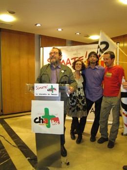 Chesús Yuste, Con Otros Candidatos De La Coalición