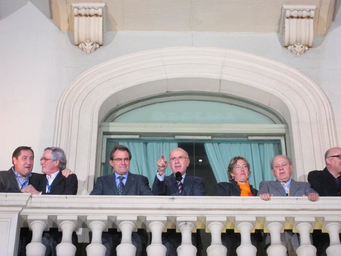 La Cúpula De Ciu En La Noche De Las Elecciones Generales 2011