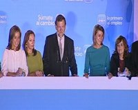 En C-LM, con el 99,99 escrutado, el PP obtiene 14 diputados y el PSOE se queda con 7