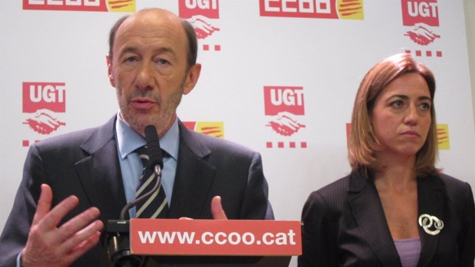 A.P.Rubalcaba Y C.Chacón (PSOE)