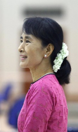  La Líder Opositora Birmana Aung San Suu Kyi 
