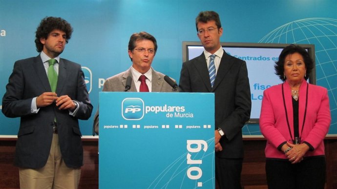 Francisco Jódar En La Sede Del PP En Murcia 