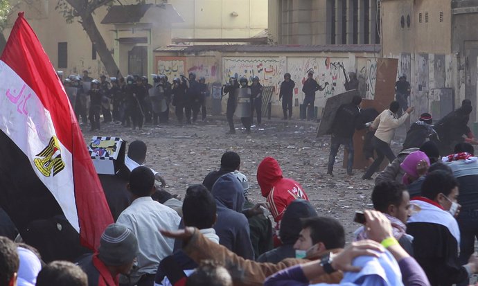 Disturbios Plaza Tahrir, El Cairo