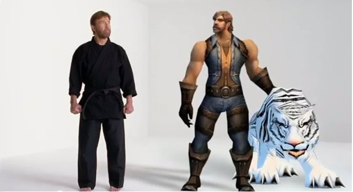 Chuck Norris En World Of Warcraft