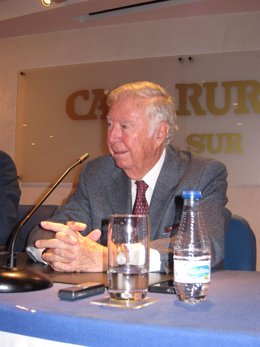 El Presidente De Caja Rural Del Sur, José Luis García Palacios.