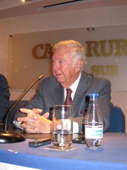 El Presidente De Caja Rural Del Sur, José Luis García Palacios.
