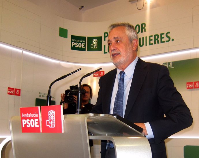 José Antonio Griñán, Este Lunes En Rueda De Prensa
