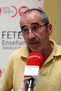 El Secretario De FETE-UGT Andalucía, Juan Carlos Hidalgo