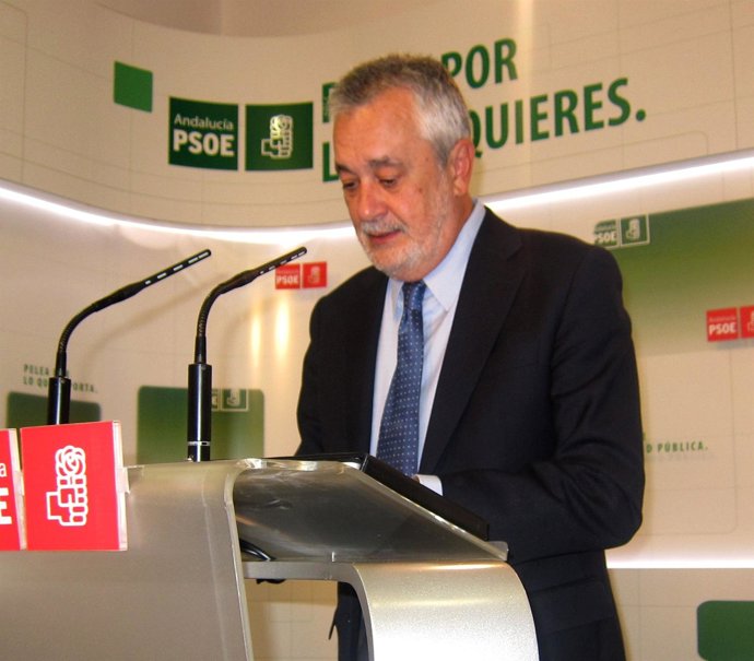 José Antonio Griñán, Este Lunes En Rueda De Prensa