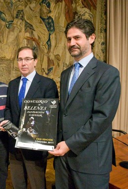 Jaén Y Cañadilla Con El Cartel Del Concurso
