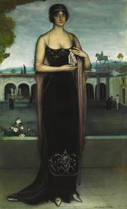 'Adela Carbone, La Tanagra', De Julio Romero De Torres