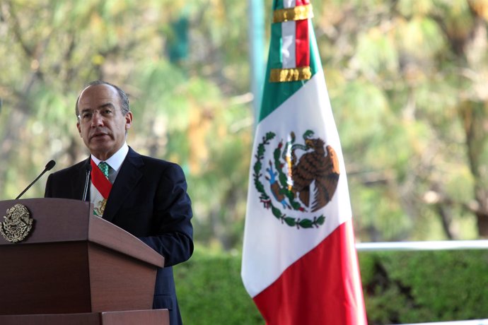 Felipe Calderón, Presidente De México.