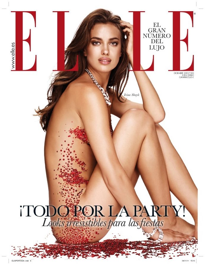 Portada Revista Elle Diciembre 2011