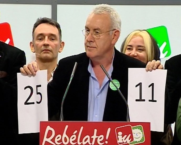 Cayo Lara: "Una alegría en casa de los pobres"