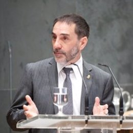 Helio Robleda, presidente de la Cámara de Comptos.