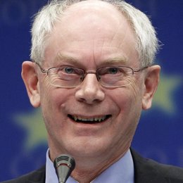 El presidente permanente del Consejo Europeo, Herman Van Rompuy