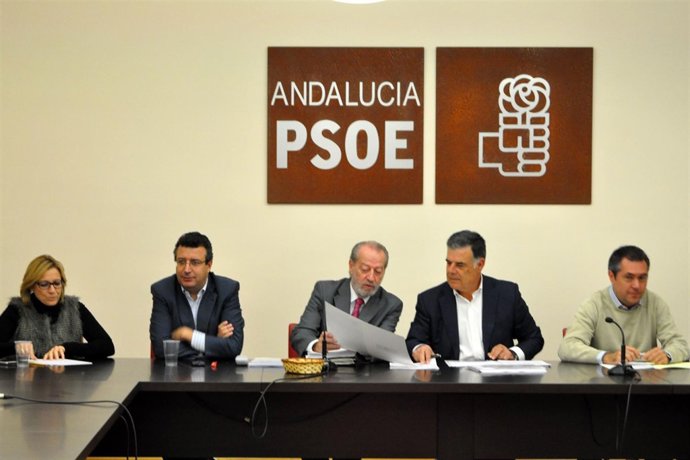 La Cúpula Provincial Del PSOE En Su Última Ejecutiva.