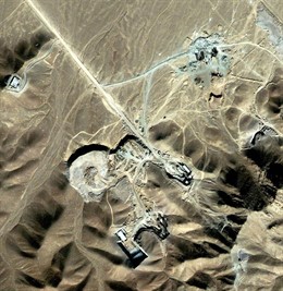 Planta nuclear de Qom, en Irán  