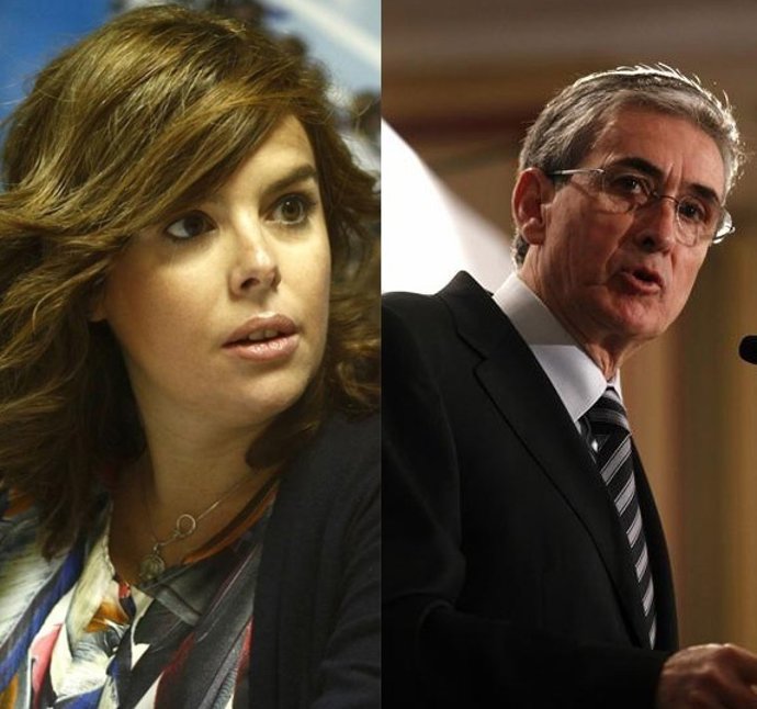 Soraya Sáenz De Santamaría Y Ramón Jáuregui