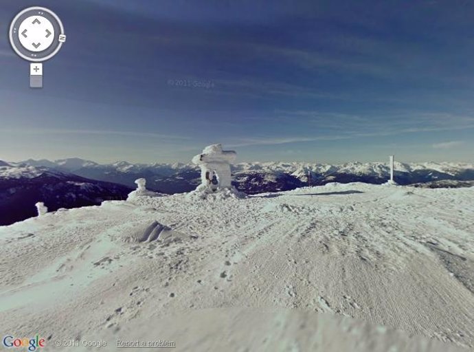 Estación De Esquí Desde Google Street View 