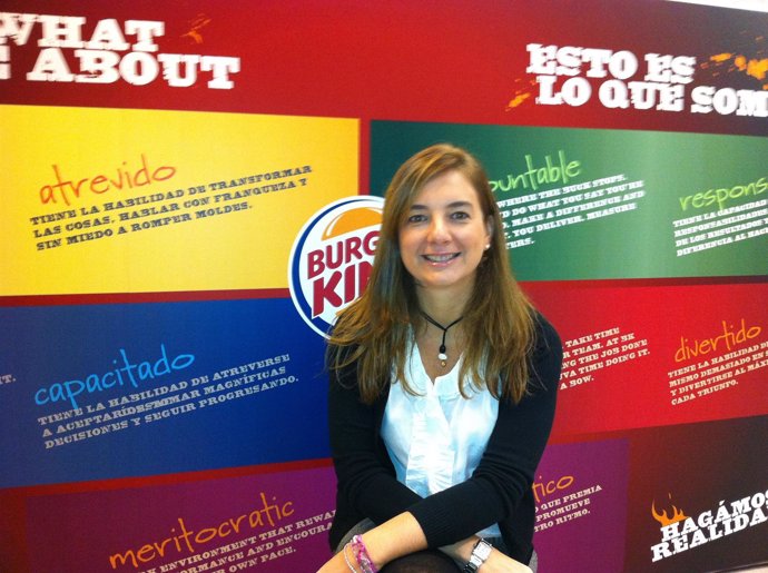 Directora De Marketing De Burger King, María González-Amézqueta