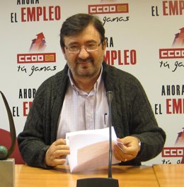 El Secretario General De CCOO Aragón, Julián Buey