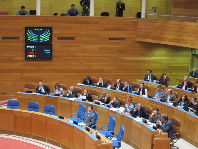 Unanimidad En El Parlamento De Galicia, Votación Unánime, Hemiciclo Gallego