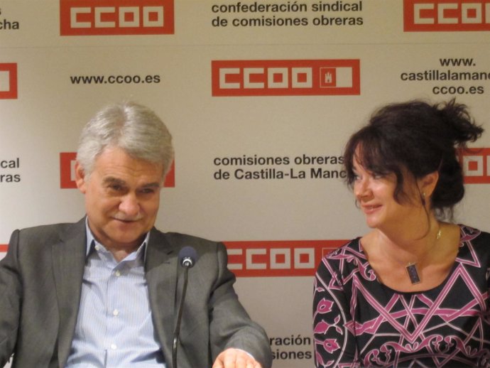 Los Responsables De CCOO En Rueda De Prensa