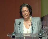 Barberá pide que los empresarios se unan en torno a Banco de Valencia y una representación valenciana "fuerte" en Bankia