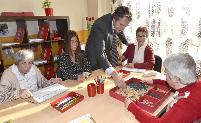 El Alcalde En Su Visita A La Obra San Martín