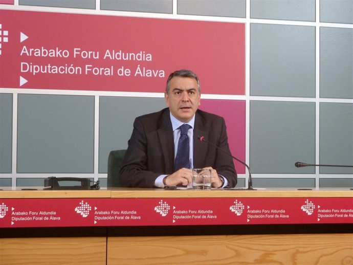 Javier De Andrés, Diputado General De Álava
