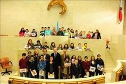 Pleno Infantil En El Parlamento De Cantabria
