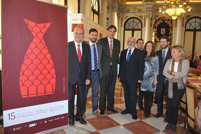 Cartel Del XV Festival De Málaga. Cine Español