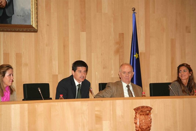 El Vicepresidente Primero De La Diputación En El Pleno Extraordinario