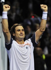 Tenis/Londres.- Un imparable David Ferrer ya está en semis tras barrer a Djokovic