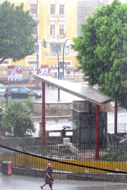 Temporal De Lluvia Y Granizo En Murcia